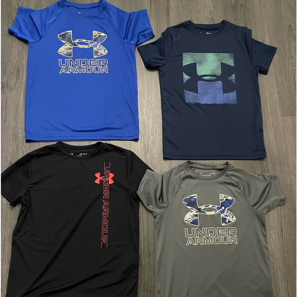 Boys under armour lot sz medium